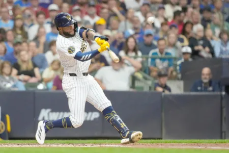 Chourio, Contreras homer early in Brewers’ 5-3 victory